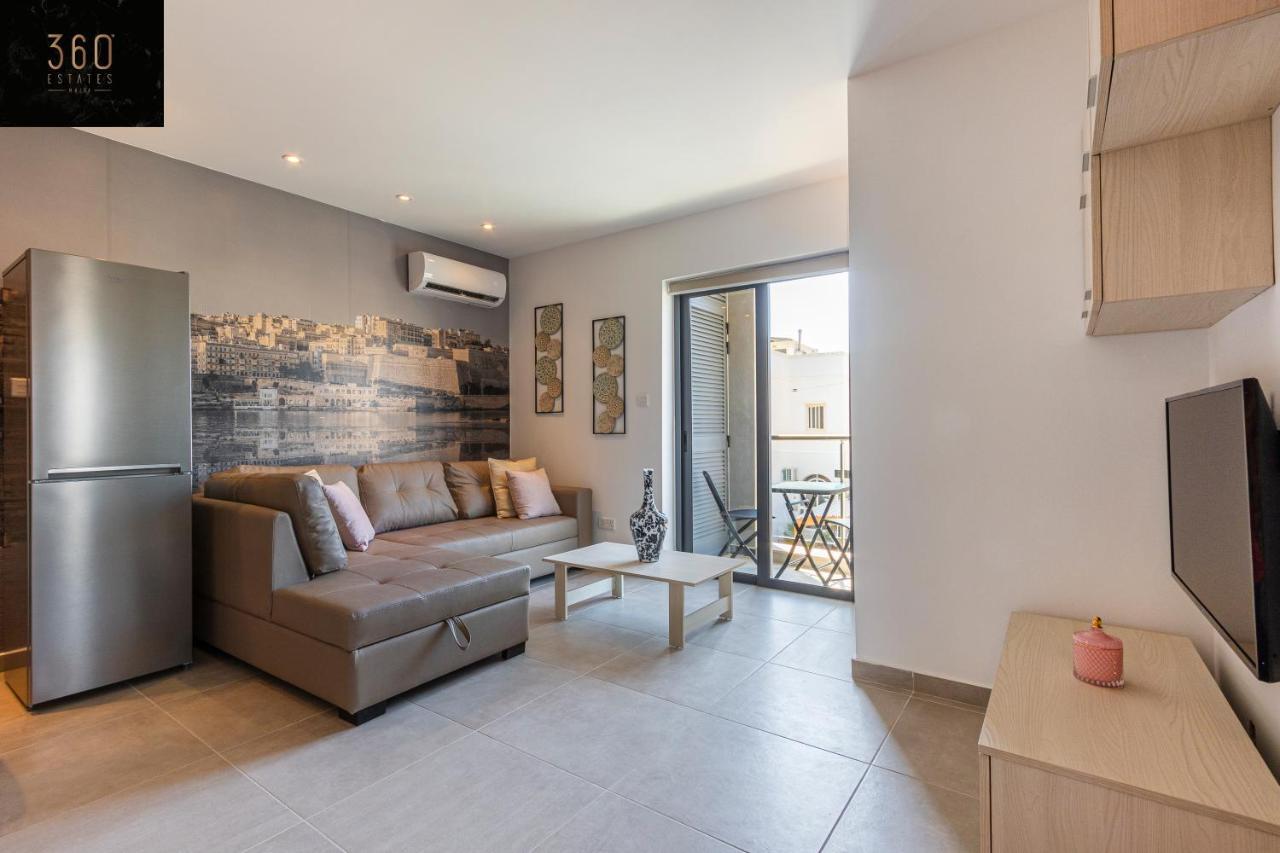 High-End Central Apt With Comfy Bed & Super Wifi By 360 Estates San Ġwann Exteriör bild