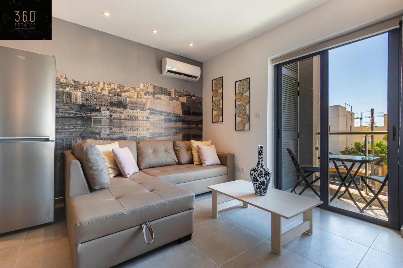 High-End Central Apt With Comfy Bed & Super Wifi By 360 Estates San Ġwann Exteriör bild