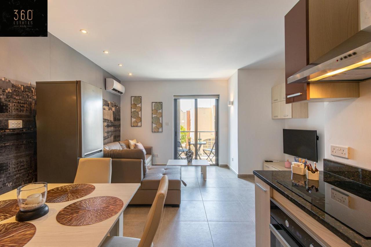 High-End Central Apt With Comfy Bed & Super Wifi By 360 Estates San Ġwann Exteriör bild