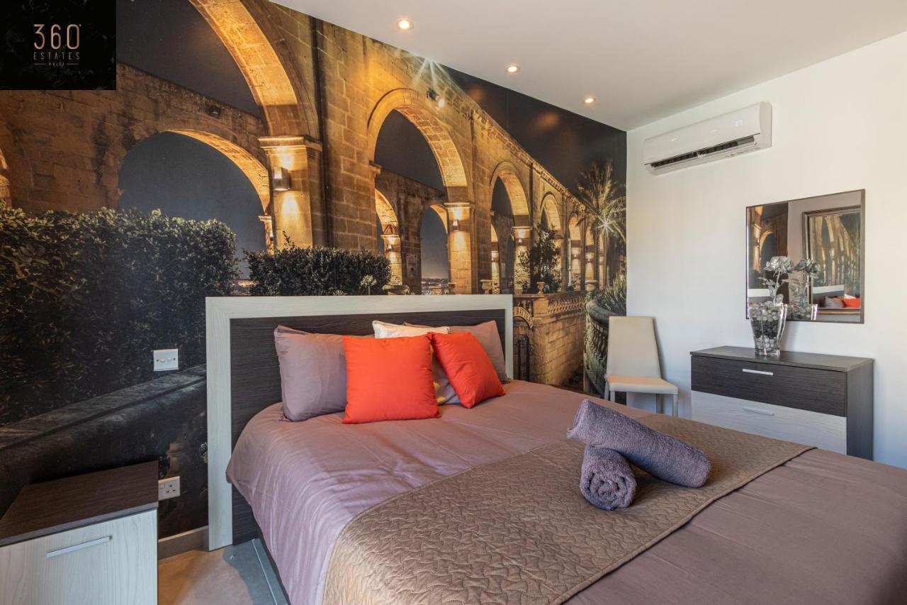 High-End Central Apt With Comfy Bed & Super Wifi By 360 Estates San Ġwann Exteriör bild