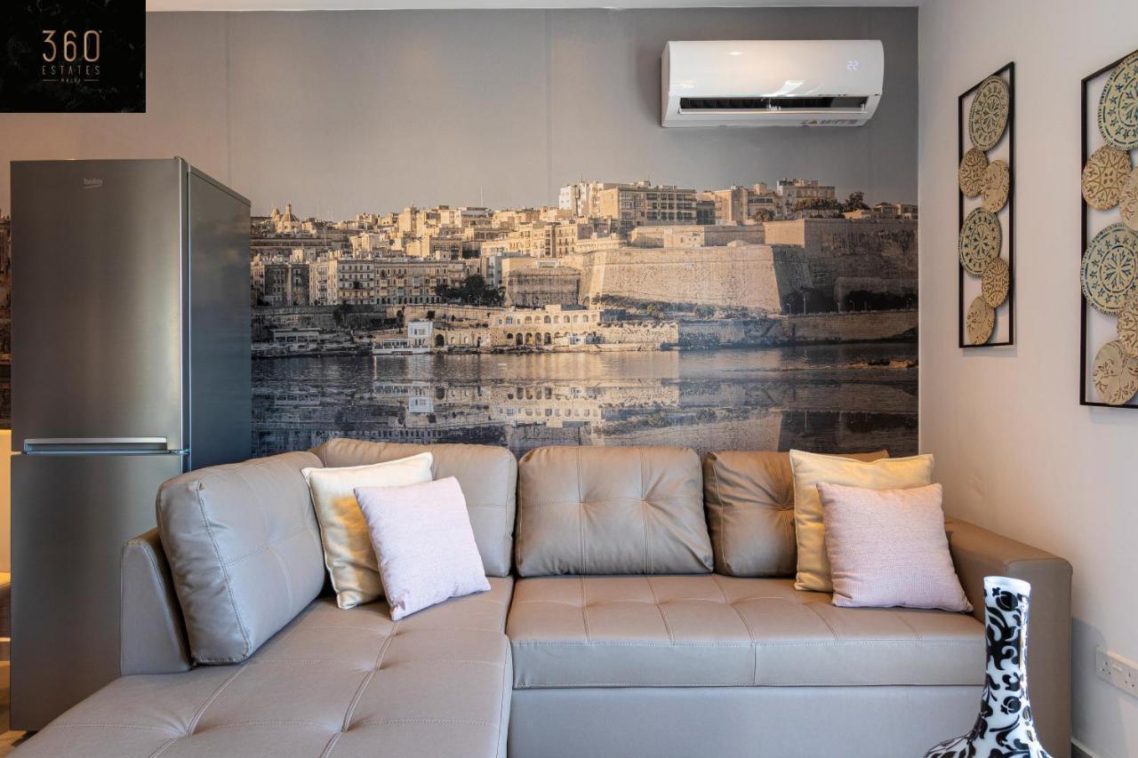 High-End Central Apt With Comfy Bed & Super Wifi By 360 Estates San Ġwann Exteriör bild